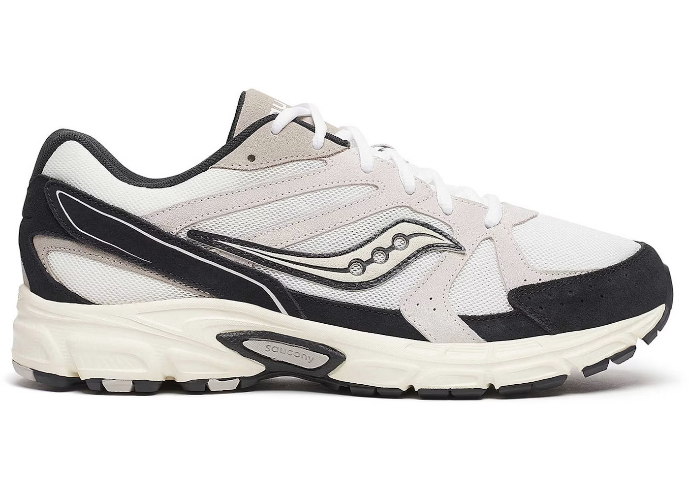Size 8 - Saucony Grid Ride Millennium White Black