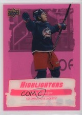 2022-23 Upper Deck Series 2 Highlighters Pink Cole Sillinger #HL-15 0f7x