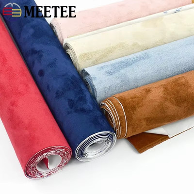 0.8Mm Thick Suede Self-Adhesive Fabric for Car Interior Decoration Stretch Cloth