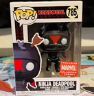 Funko Pop! Marvel Ninja Deadpool #785 Marvel Collector Corps Exclusive