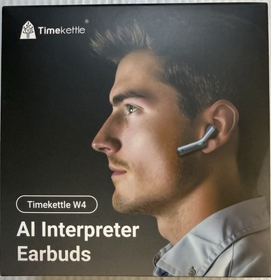 Timekettle W4 AI Interpreter Earbuds   Gold   New & Sealed New in box