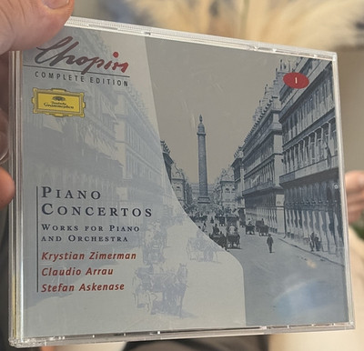 Chopin Complete Edition: Piano Concertos CD Zimerman/Arrau DG 1996 463048-2