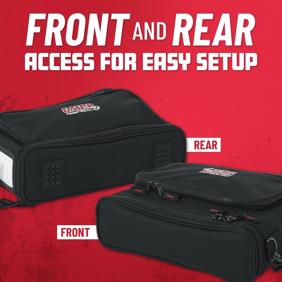 Gator GM1W Cases Single Wireless Mobile Pack Microphone Black System Bag - Image 4 of 4