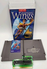 Legendary Wings - (NES, 1988) *VGC w/ Manual + Case Protector* Tested! READ!!!