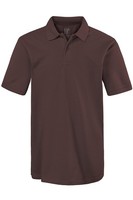 JP 1880 Herren Poloshirt, Piqué Hemd Mahagonibraun XXL