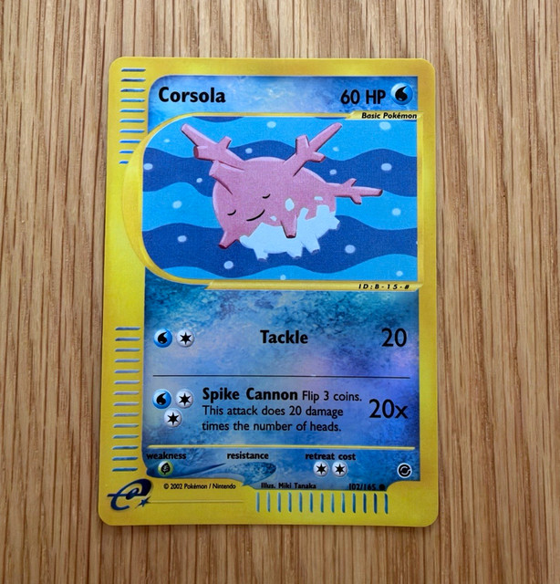 Corsola [Reverse Holo] #102 (Expedition (2002))