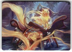 Inquisitive Glimmer Art Card #17 Duskmourn: House of Horror MTG