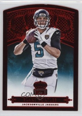 2015 Panini Crown Royale Retail Red 17/99 Blake Bortles #26 y0i