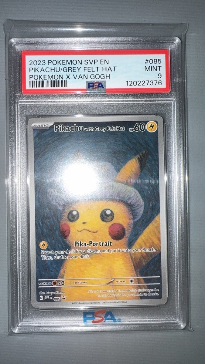 Pikachu with Grey Felt Hat トレーディングカード Pikachu with Grey Felt Hat Promo Card Selling For $600