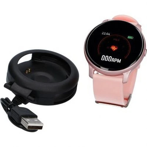 Maxcom Reloj conectado FW32 IP67 con pulsómetro y monitor del sueño, Rosa - Imagen 4 de 5