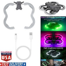 For DJI Avata2 Drone Propeller Protective Illuminated Bumper Ring Accessories