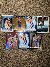 Jared McCain Rookie 7 Card Lot Philadelphia 76ers