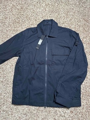 Stone Island Overshirt Navy Blue Size M