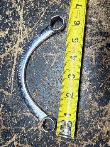 Snap-on CX1820 Half Moon Obstruction Box End Wrench 9/16" 5/8" - Bild 2 von 13