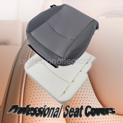 #ad Fits 2013 2018 Dodge Ram 1500 2500 Driver Bottom Seat Cover With Foam Cushion $51.09