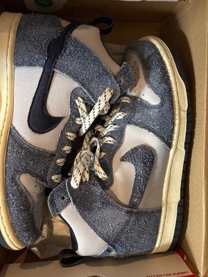 Size 8.5 - Notre x Nike Dunk High Midnight Navy