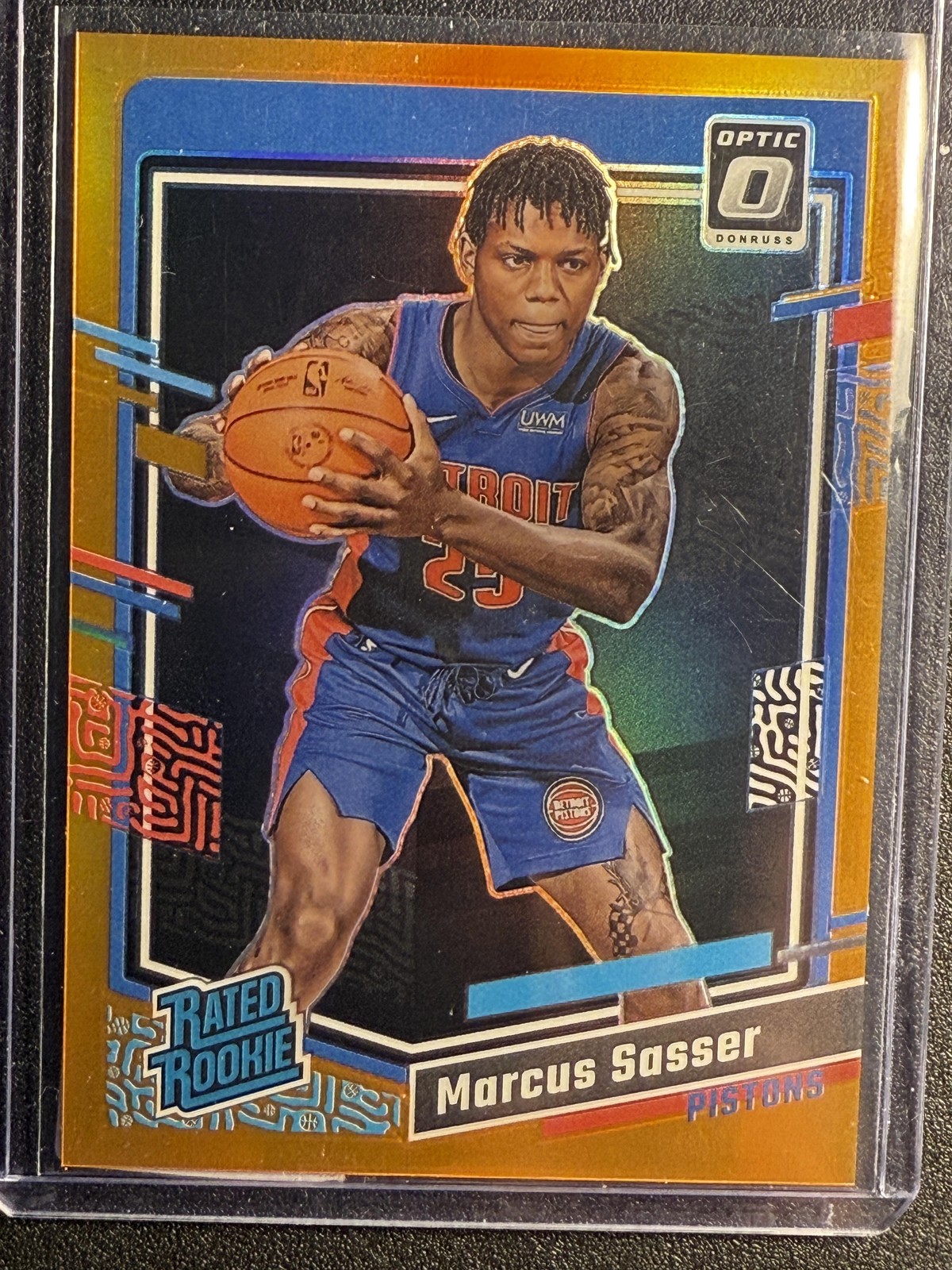 2023-24 Donruss Optic #242 Marcus Sasser Orange #/199