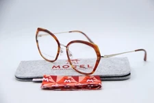 NEW MOREL KOALI 20098K TP09 HAVANA SILVER AUTHENTIC FRAMES EYEGLASSES 53-20