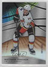 2019-20 Upper Deck SP Game Used Orange Rainbow 61/103 Matthew Tkachuk #54 n1u