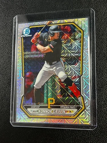 2026 Topps Bowman Chrome Mojo Refractor KONNOR GRIFFIN Bowman Sterling Pirates