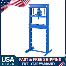 20 Ton Hydraulic Press With Press Plates H-frame Floor Shop Press For Garage