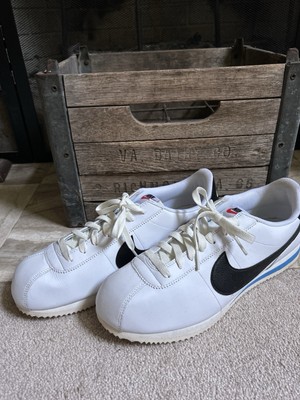 NIKE Cortez men's sneakers DM4044-100 Black / White sz 13 M