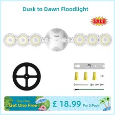 2PCS LED Outdoor Security