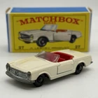 Lesney Mercedes 230 SL White With Box 1966 Matchbox 1-75 Vintage England No.27