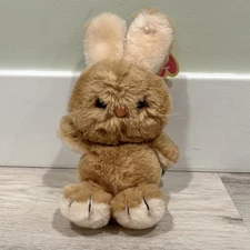 NWT Vintage 1983 Dakin Small Tan Bunny Rabbit Plush Sits 7" Easter Stuffed Toy