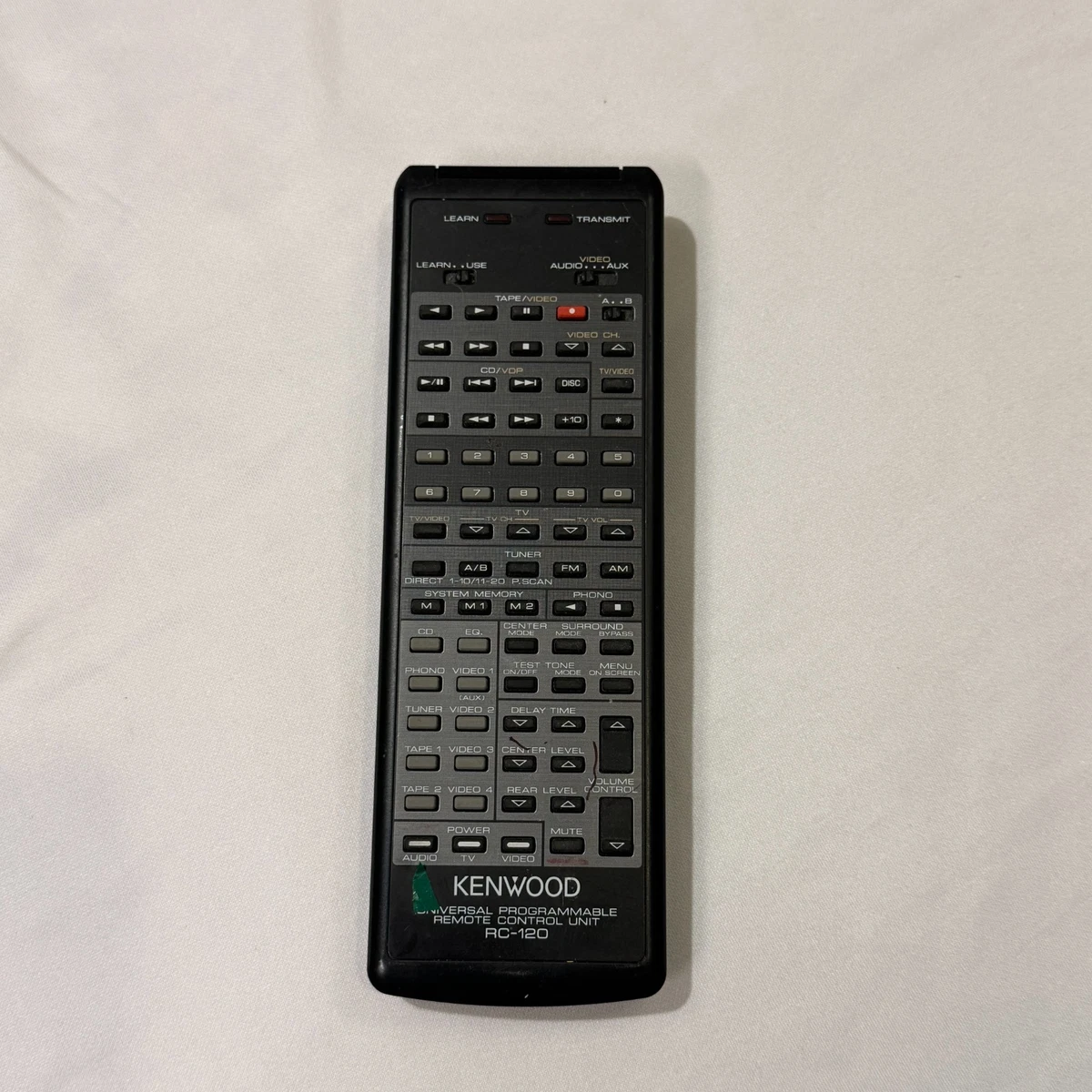 Kenwood TV, Video & Home Audio Remote Controls for Kenwood for