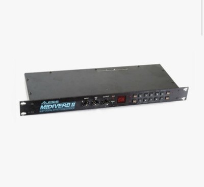 Alesis MIDIVERB II digitaler Multi-Effektprozessor Rack 1HE Reverb