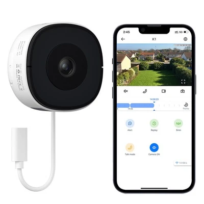 Wansview 2K 3MP Window Camera WIFI Security Camera System Color Night Vision