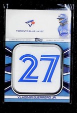 2022 Topps Series 1 Baseball Vladimir Guerrero Jr. Manufactured Patch