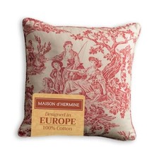 Decorative Pillow Covers 20x20 20" x 20" Pack of 1 02 - the Miller - Red