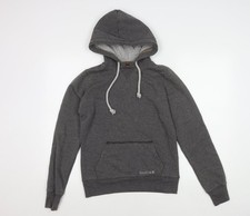 Womens UK Size 10 SoulCal Grey Pullover Hoodie