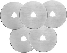 60Mm 5-Pk Rotary Refill, Cutting Wheel Refills, Rotary Cutter Blades for Dense