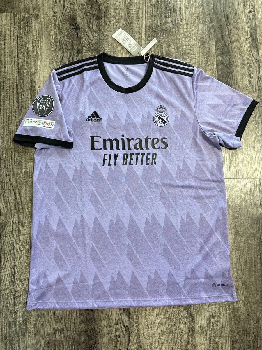 Luka Modric Real Madrid 2022/23 Adidas Away Jersey Size XL H18489