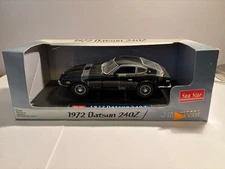Sun Star 1972 datsun 240z Black 1/18 Scale Vintage Good condition
