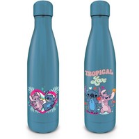 Trinkflasche Disney Lilo Und Stitch 540Ml Isoliert Metall Blau Lizenzprodukt