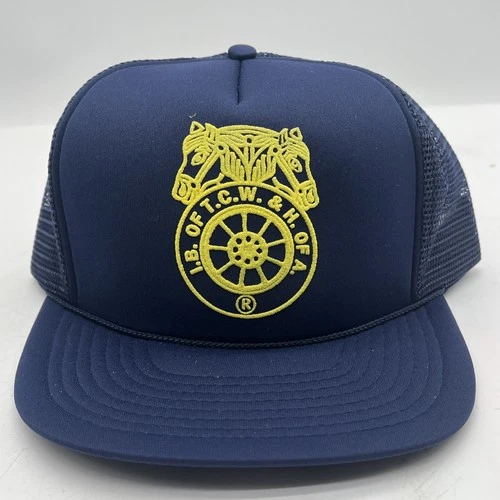 Vintage Teamsters Chauffeurs, Warehousemen, And Helpers Of America Hat SnapBack - product listing photo