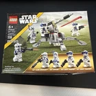 LEGO Star Wars: 501st Clone Troopers Battle Pack (75345) New Sealed Damaged Box