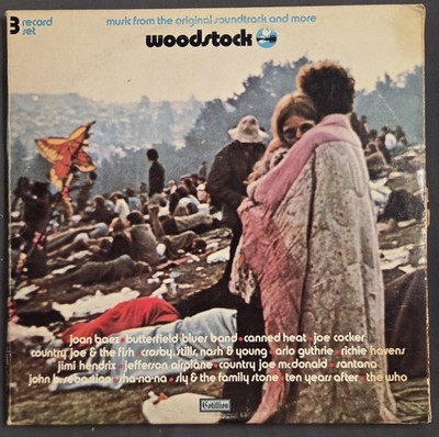 Woodstock: Music from the Original Soundtrack 1970 Vinyl LP Cotillion SD 3-500