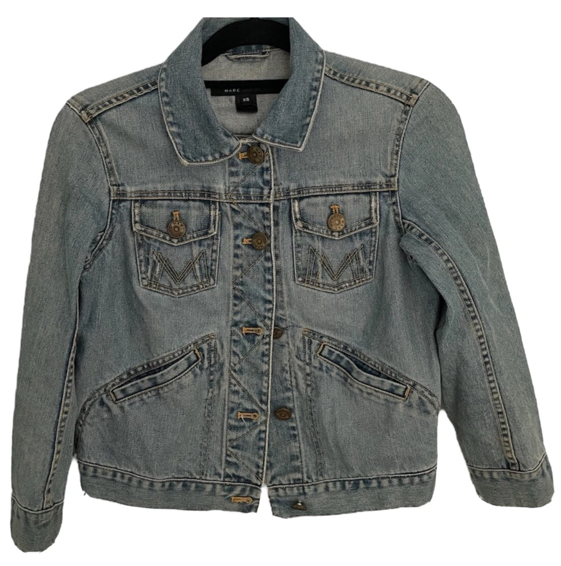 Marc jacobs jean jacket clearance
