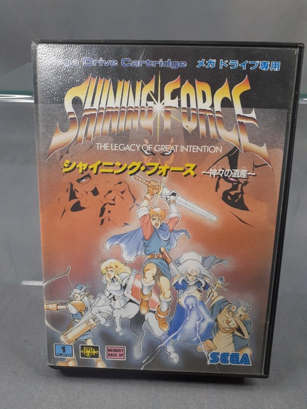 SEGA MEGADRIVE MEGA DRIVE MD Shining Force The Legacy of the Gods Boxed Japanese