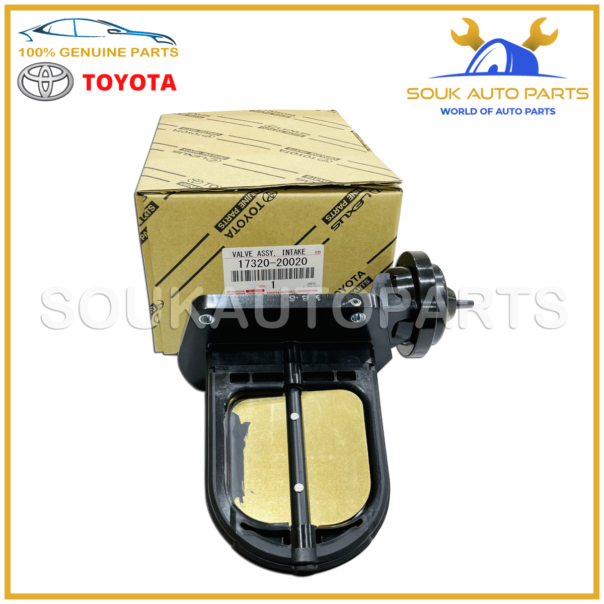 17320-20020 Genuine Toyota VALVE ASSY, INTAKE AIR CONTROL, NO.2