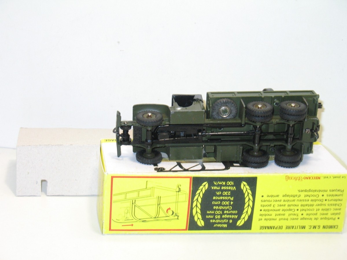 Dinky Toys GMC Grue Militaire – Lot Complet 7 Pièces, état Comme Neuf