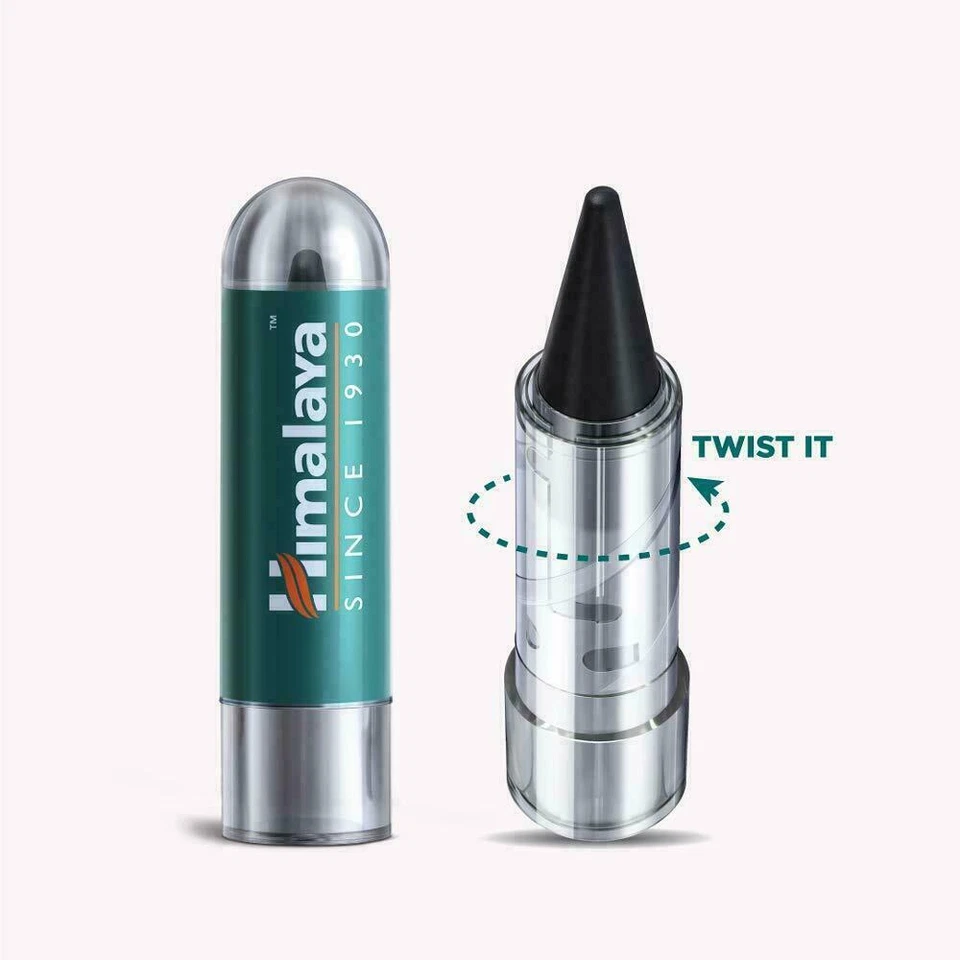 Delineador de ojos natural sin plomo Himalaya Herbals KAJAL Kohl - varilla de 2,7 gm - envío gratuito Foto 2 de 4