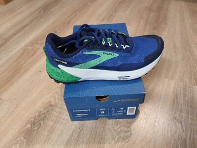 Brooks CATAMOUNT 2 Men Trailrunningschuhe Blau/Grün Gr.41 - Neu + OVP - 169,95 