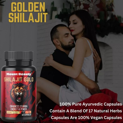 Pure 100% Himalayan Shilajit, Soft Resin, Extremely Potent, Fulvic Acid 60 Cap - Picture 4 of 13