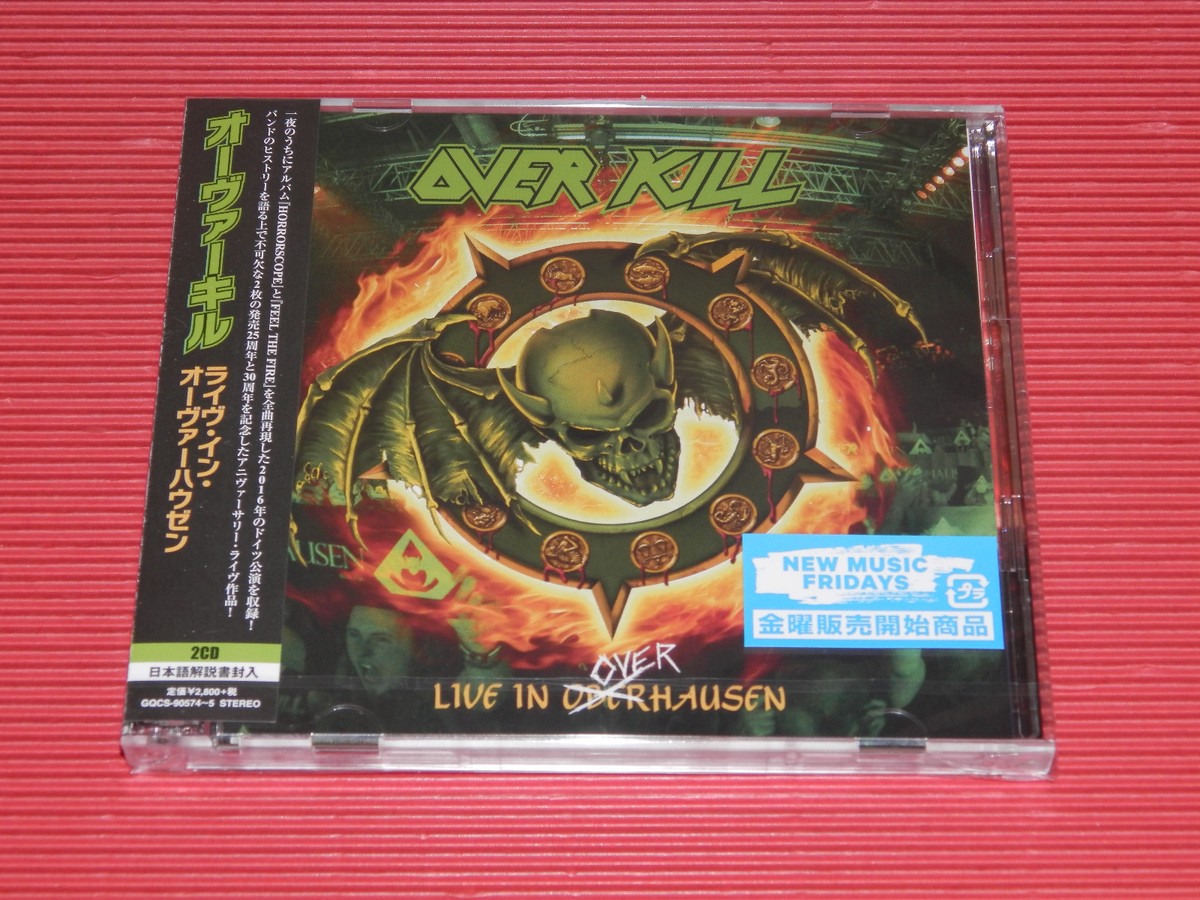 5ET 2018 JAPAN 2 CD SET OVERKILL Live In Oberhausen | eBay